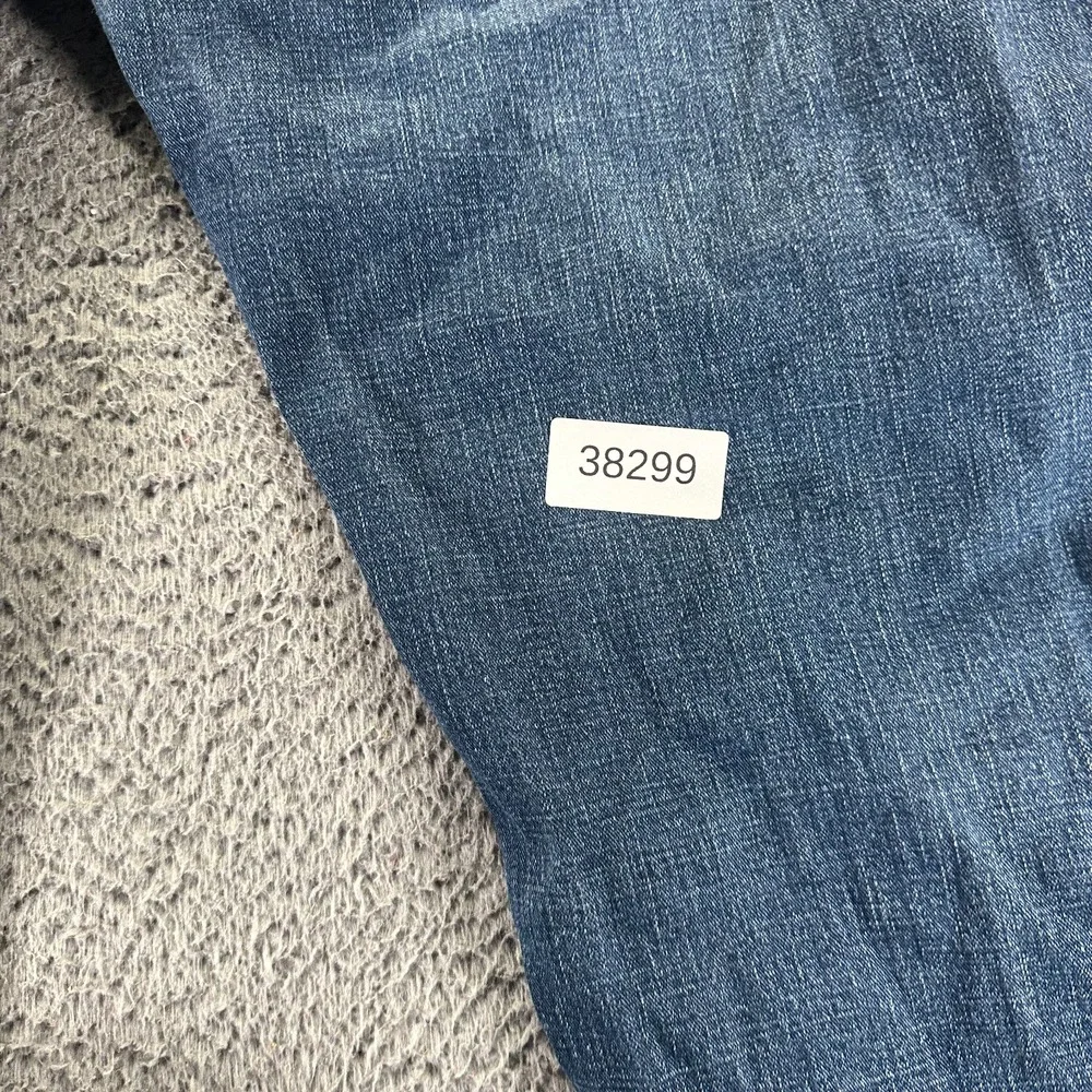 Urban Star Road Runner Apparel Jeans Men 34x32 Blue Denim Straight Stretch Faded